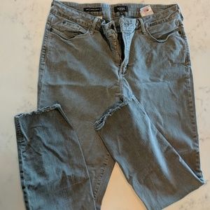 NYDJ Skinny Ankle Jeans, grey